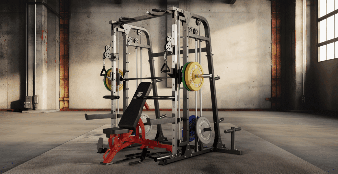 MAJOR FITNESS All-In-One Home Gym Smith Machine Spirit B2 Review